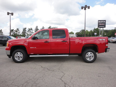 gmc sierra 2500 2012 red diesel 8 cylinders 4 wheel drive automatic 45324