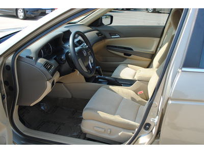 honda accord 2009 beige sedan lx p gasoline 4 cylinders front wheel drive automatic 77065