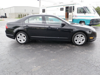 ford fusion 2010 black sedan se gasoline 4 cylinders front wheel drive automatic 14224