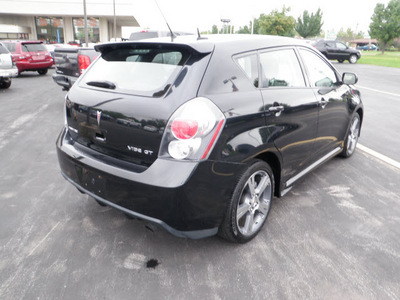 pontiac vibe 2009 black wagon gt gasoline 4 cylinders front wheel drive automatic 14221