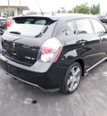 pontiac vibe 2009 black wagon gt gasoline 4 cylinders front wheel drive automatic 14221