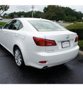lexus is 250 2008 white sedan premium package gasoline 6 cylinders all whee drive automatic 07755