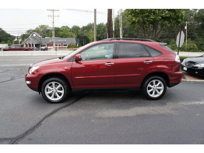 lexus rx 350 2009 red suv premium plus package gasoline 6 cylinders all whee drive 07755