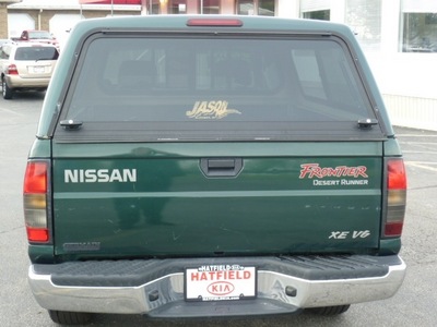nissan frontier 2000 green pickup truck xe desert runner gasoline v6 rear wheel drive 43228