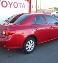 toyota corolla 2010 red sedan gasoline 4 cylinders front wheel drive automatic 79925