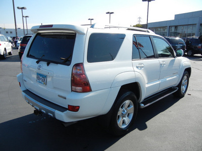 toyota 4runner 2004 white suv limited 4wd gasoline 6 cylinders 4 wheel drive automatic 55420