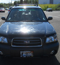 subaru forester 2005 black suv 2 5 x gasoline 4 cylinders all whee drive 5 speed manual 55811