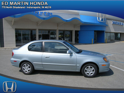 hyundai accent 2005 blue hatchback gt gasoline 4 cylinders front wheel drive 5 speed manual 46219