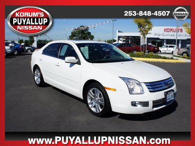 ford fusion 2008 white sedan v6 sel gasoline 6 cylinders all whee drive automatic 98371