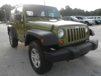 jeep wrangler 2007 green suv x gasoline 6 cylinders 4 wheel drive automatic 34731