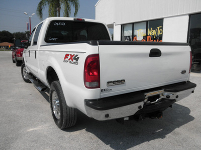 ford f 250 super duty 2005 white xlt diesel 8 cylinders 4 wheel drive automatic 34731