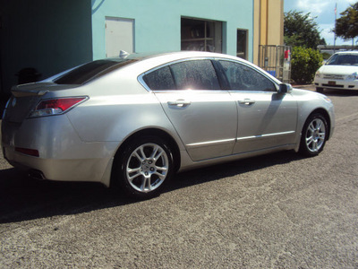acura tl 2009 silver sedan gasoline 6 cylinders front wheel drive automatic 32901