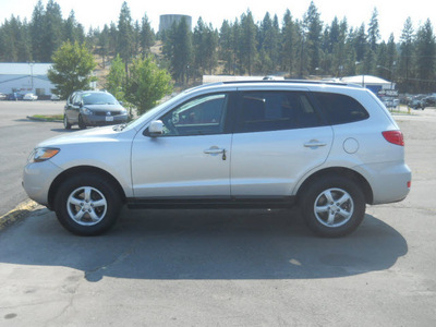 hyundai santa fe 2007 silver suv gls gasoline 6 cylinders all whee drive automatic 99208