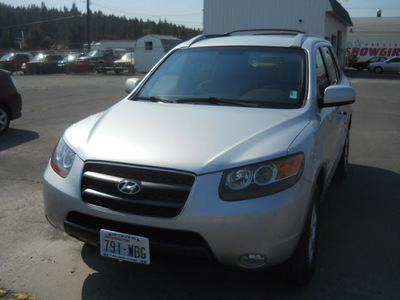 hyundai santa fe 2007 silver suv gls gasoline 6 cylinders all whee drive automatic 99208