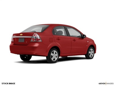 chevrolet aveo 2008 red sedan ls gasoline 4 cylinders front wheel drive automatic 44060