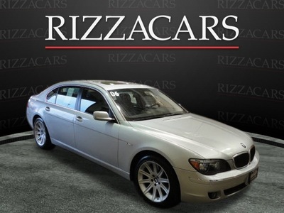 bmw 750li 2006 silver navi sedan gasoline 8 cylinders rear wheel drive automatic with overdrive 60462