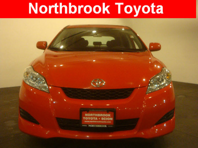 toyota matrix 2010 red hatchback gasoline 4 cylinders front wheel drive automatic 60062