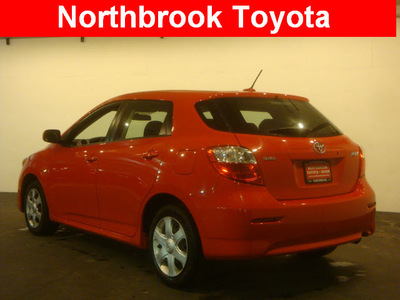 toyota matrix 2010 red hatchback gasoline 4 cylinders front wheel drive automatic 60062