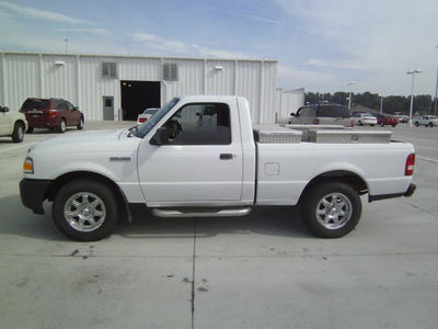 ford ranger 2008 white pickup truck xl gasoline 4 cylinders 2 wheel drive automatic 75503