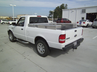 ford ranger 2008 white pickup truck xl gasoline 4 cylinders 2 wheel drive automatic 75503