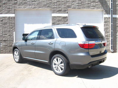 dodge durango 2012 dk  gray suv crew gasoline 6 cylinders all whee drive automatic 80301