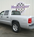 dodge dakota 2010 bright silver big horn gasoline 6 cylinders 4 wheel drive automatic 80905