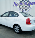 hyundai accent 2010 white sedan gls gasoline 4 cylinders front wheel drive automatic 80905