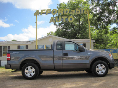 ford f 150 2008 dk  gray pickup truck stx gasoline 6 cylinders 2 wheel drive automatic 77379