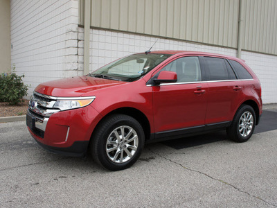 ford edge 2011 red suv gasoline 6 cylinders front wheel drive automatic 47130