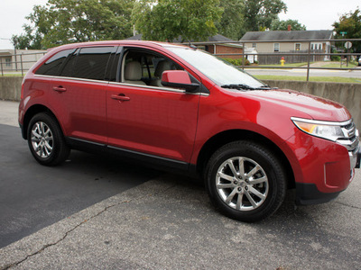 ford edge 2011 red suv gasoline 6 cylinders front wheel drive automatic 47130