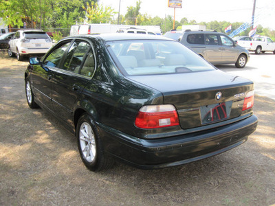 bmw 525i 2003 green sedan automatic gasoline 6 cylinders rear wheel drive steptronic 77379