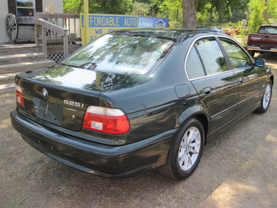 bmw 525i 2003 green sedan automatic gasoline 6 cylinders rear wheel drive steptronic 77379