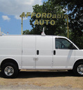 chevrolet express cargo 2007 white van 2500 gasoline 8 cylinders rear wheel drive automatic 77379