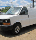 chevrolet express cargo 2007 white van 2500 gasoline 8 cylinders rear wheel drive automatic 77379