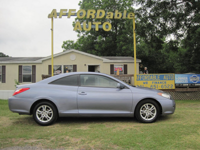 toyota camry solara 2006 blue coupe gasoline 4 cylinders front wheel drive automatic 77379