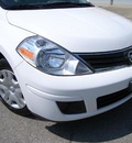 nissan versa 2010 off white sedan 1 8 s gasoline 4 cylinders front wheel drive automatic 46219
