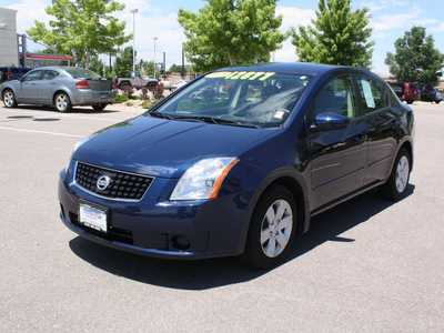 nissan sentra 2008 blue sedan gasoline 4 cylinders front wheel drive not specified 80126