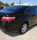toyota camry 2009 black sedan le gasoline 4 cylinders front wheel drive automatic 75228