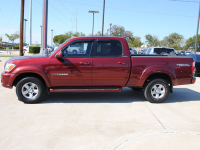 toyota tundra 2005 red limited gasoline 8 cylinders rear wheel drive automatic 75228