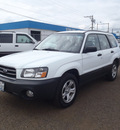 subaru forester 2004 white suv x gasoline 4 cylinders all whee drive automatic 98632