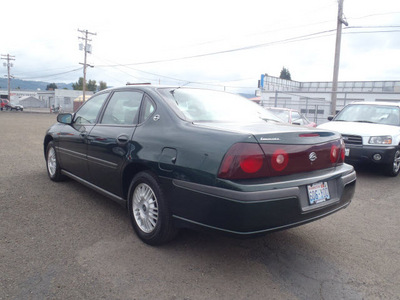 chevrolet impala 2002 dk  green sedan gasoline 6 cylinders front wheel drive automatic 98632