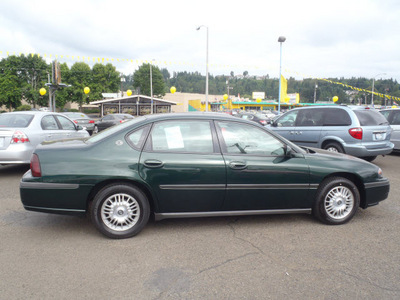 chevrolet impala 2002 dk  green sedan gasoline 6 cylinders front wheel drive automatic 98632