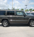 jeep commander 2006 green suv flex fuel 8 cylinders rear wheel drive automatic 33157