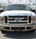 ford f 250 super duty 2008 white lariat diesel 8 cylinders rear wheel drive automatic 33157