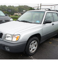 subaru forester 2002 silver suv l gasoline 4 cylinders all whee drive automatic 07060