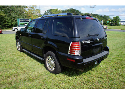 mercury mountaineer 2005 black suv dvd gasoline 8 cylinders all whee drive automatic with overdrive 07712