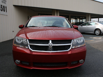 dodge avenger 2008 red sedan r t gasoline 6 cylinders front wheel drive automatic 27215