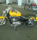 harley davidson xl 1200c sportster 2008 yellow 2 cylinders 5 speed 45342