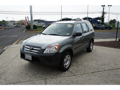 honda cr v 2005 silver moss suv lx gasoline 4 cylinders all whee drive 5 speed automatic 07724