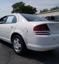 dodge stratus 2006 white sedan sxt gasoline 4 cylinders front wheel drive automatic 61008